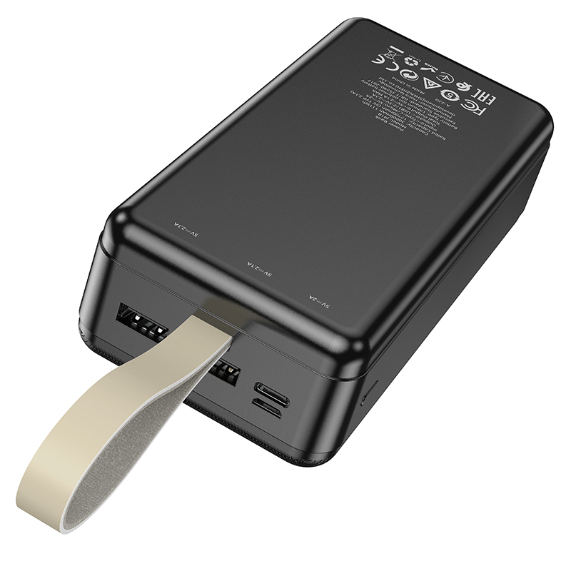 Power Bank аккумуляторы - Аккумулятор Power Bank HOCO J91B 30000 mAh черный