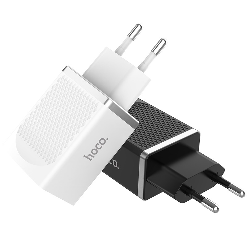 Зарядные устройства и кабели - Зарядное устройство HOCO C42A Vast 1xUSB, 1.5-3.0A, 18W, белый/черный