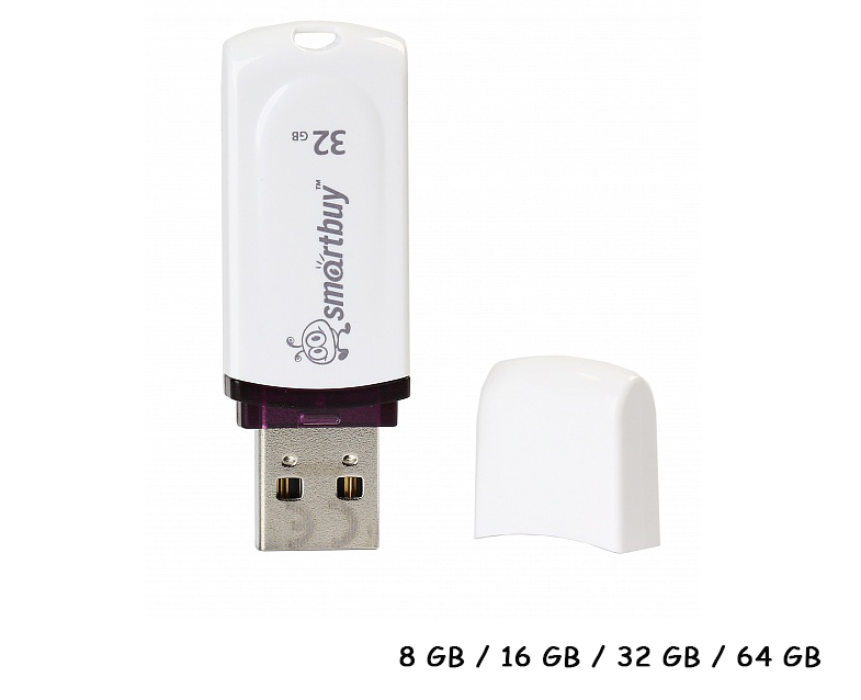 Флешки - Флешка USB 2.0 SmartBuy Paean 16GB