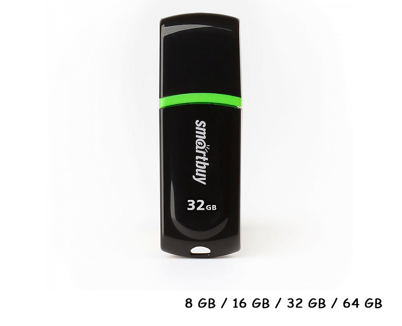 Флешки - Флешка USB 2.0 SmartBuy Paean 16GB