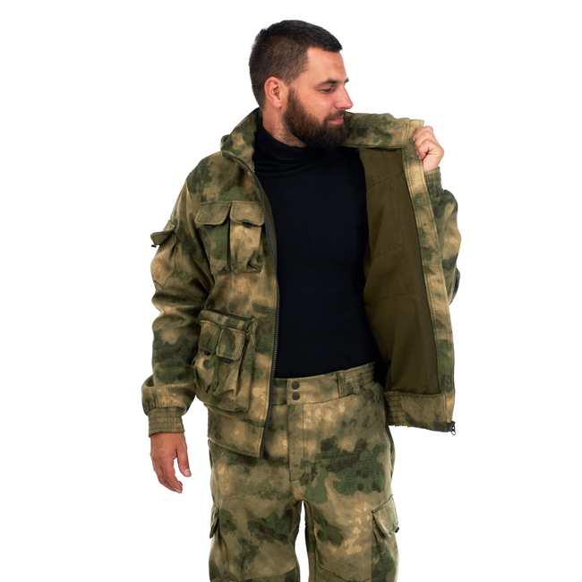 Снаряжение и экипировка - Тактический костюм светло-зеленый камуфляж (мультикам)