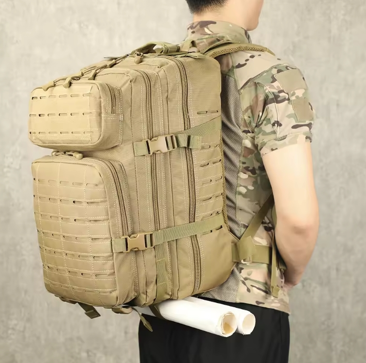Снаряжение и экипировка - Тактический рюкзак водонепроницаемый 50 л. черный