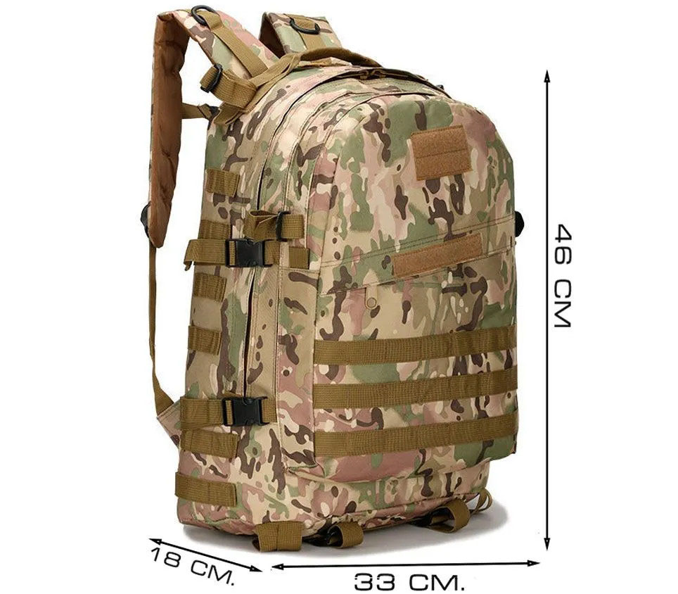 Снаряжение и экипировка - Тактический рюкзак камуфлированный хаки 30 литров