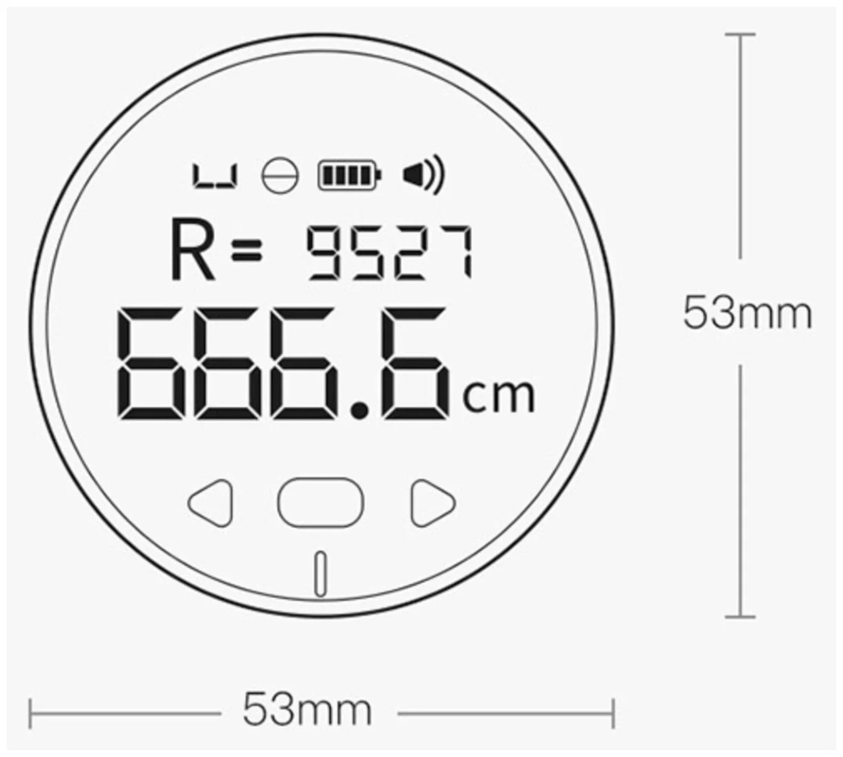 Аксессуары Xiaomi - Курвиметр Xiaomi ATuMan Duka Small Q Ruler