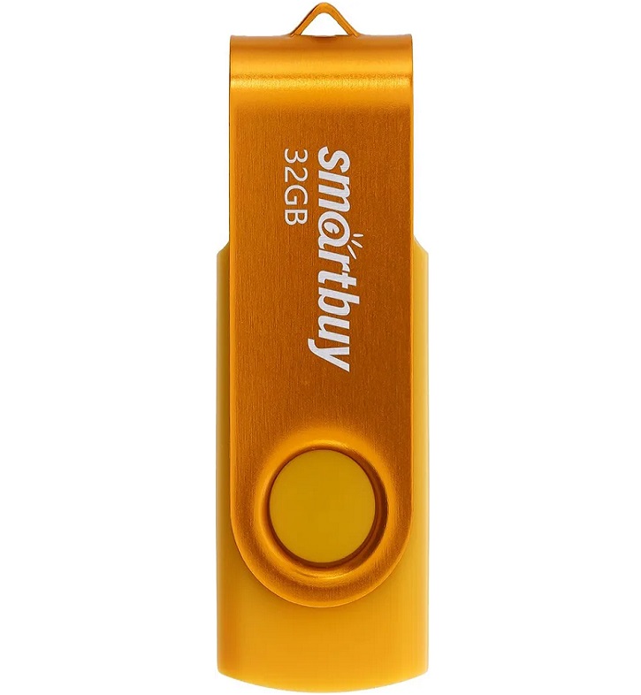 Флешки - Флешка USB 2.0 SmartBuy Twist 32GB желтый