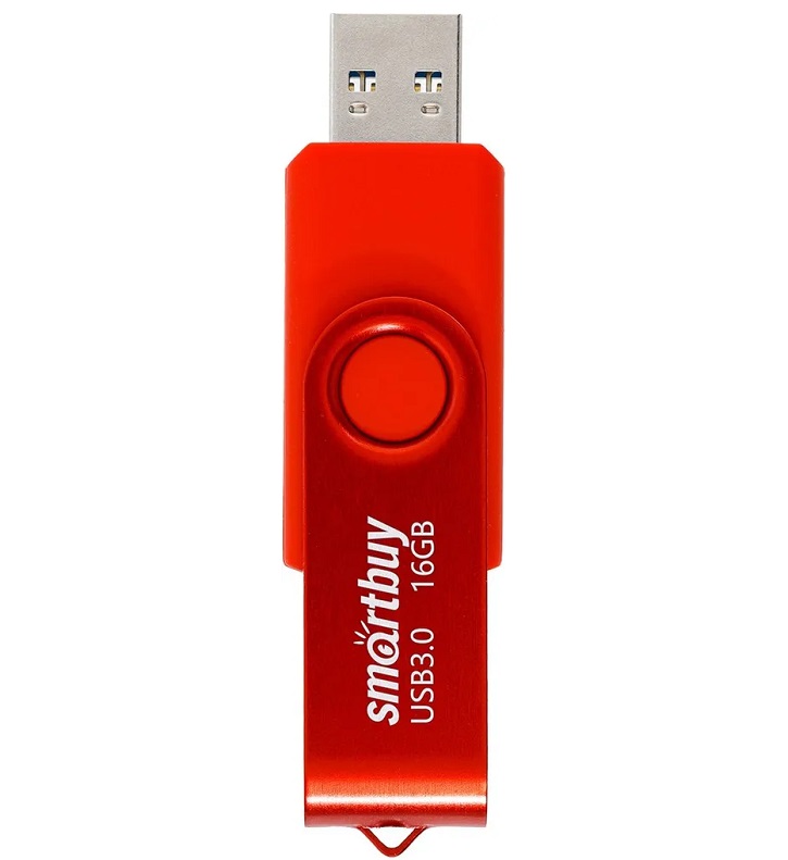 Флешки - Флешка USB 2.0 SmartBuy Twist 16GB красный