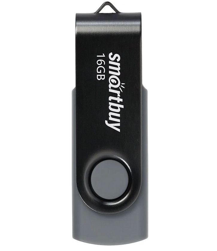 Флешки - Флешка USB 2.0 SmartBuy Twist 16GB черный