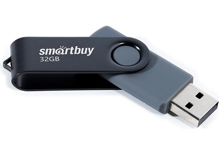 Флешки - Флешка USB 2.0 SmartBuy Twist 32GB черный