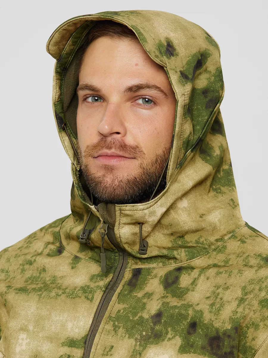 Тактический костюм Softshell демисезонный зеленый мох Снаряжение и экипировка - Тактический костюм Softshell демисезонный зеленый мох
