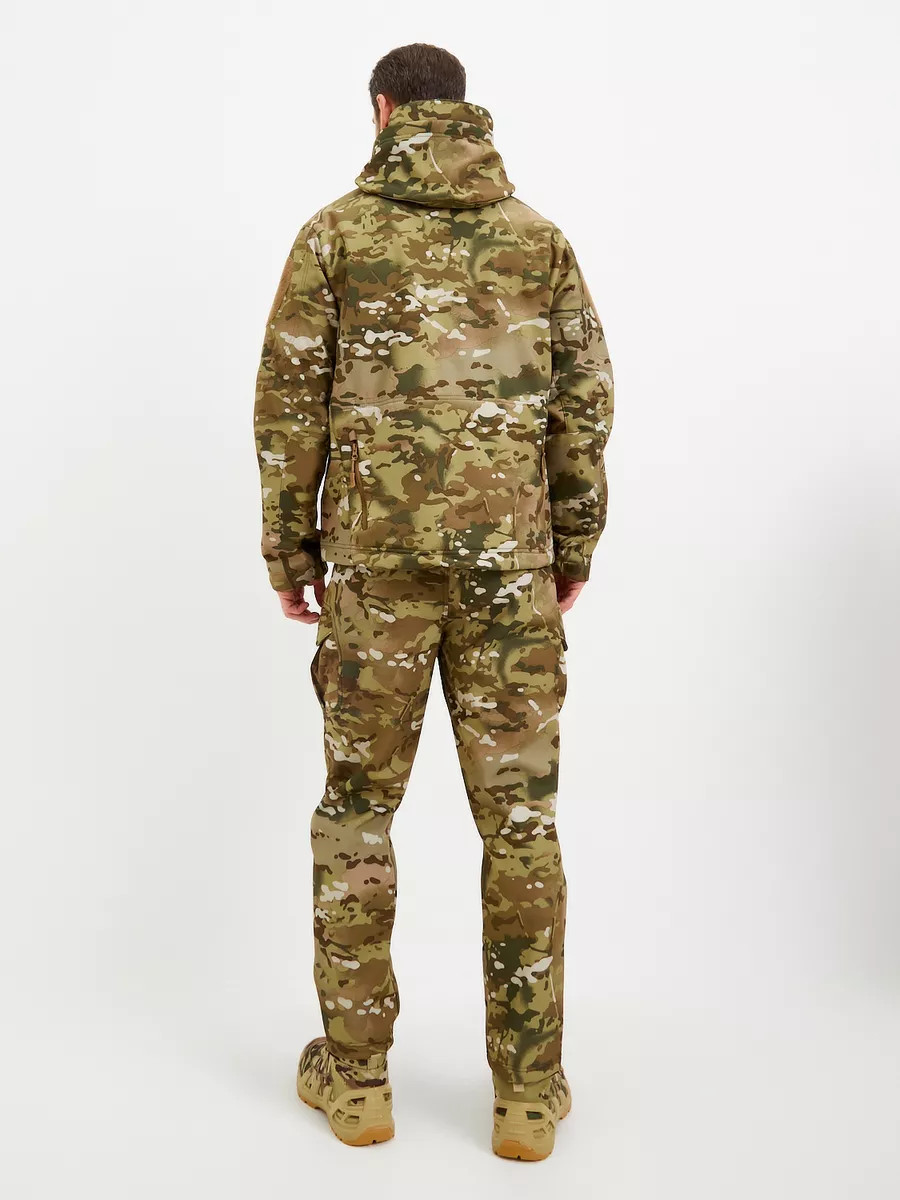 Снаряжение и экипировка - Тактический камуфляжный костюм Softshell демисезонный