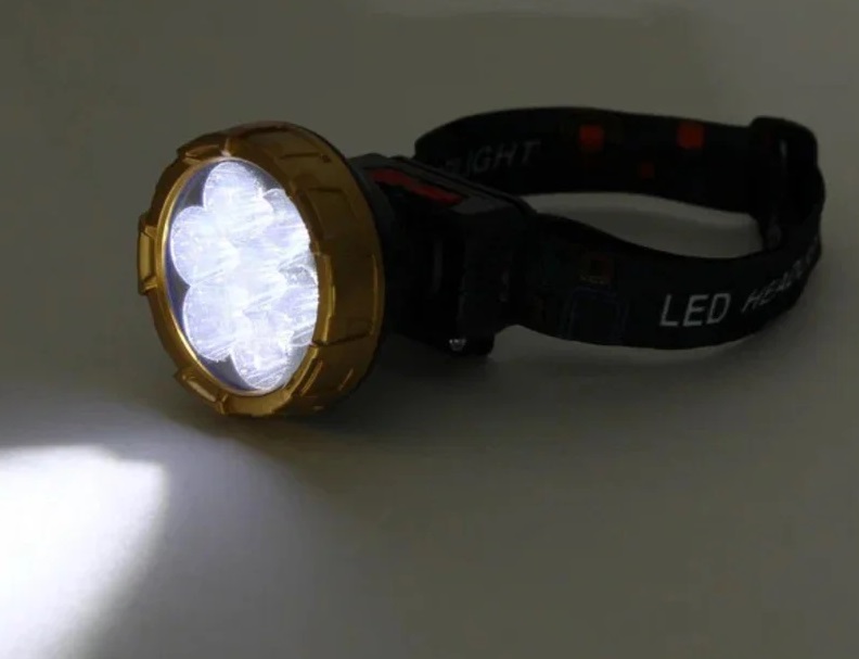 Налобные фонари - Фонарь налобный аккумуляторный HeadLight HX208-7