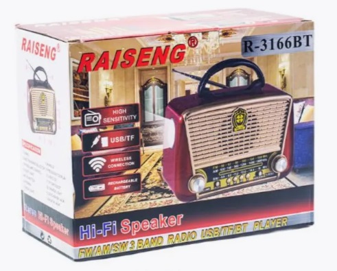 Радиоприемник Raiseng R3166BT Радиоприёмники - Радиоприемник Raiseng R3166BT