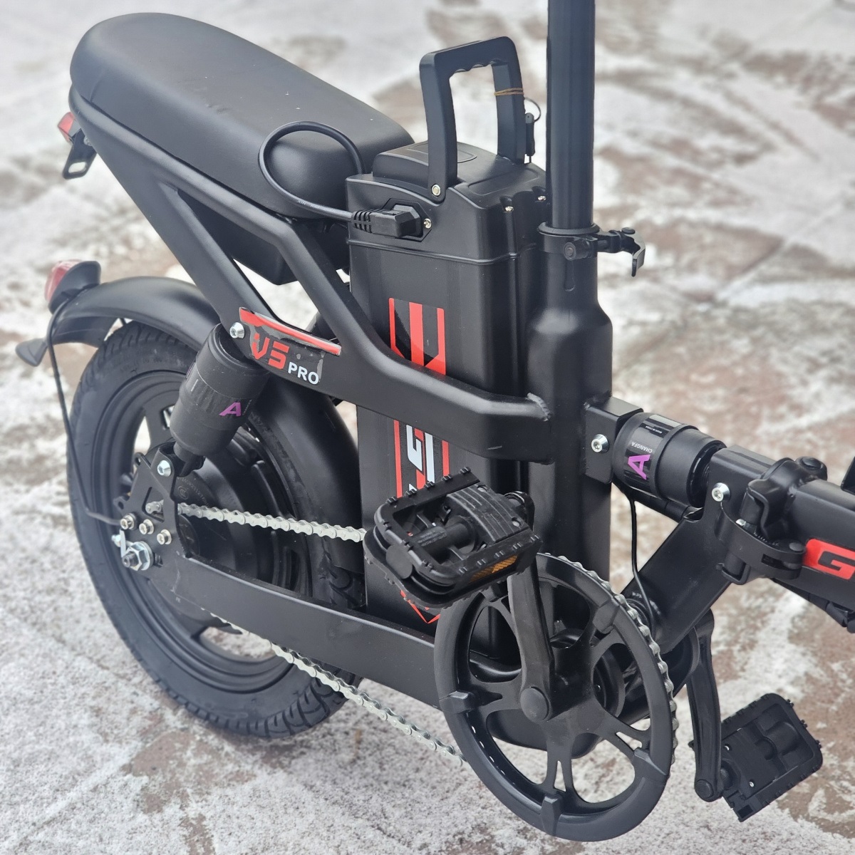 Электровелосипеды - Электровелосипед GT V5 PRO 20AH