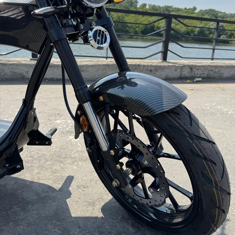 Трехколесный электроскутер - Трехколесный электроскутер IKINGI HARLEY CHOPPER