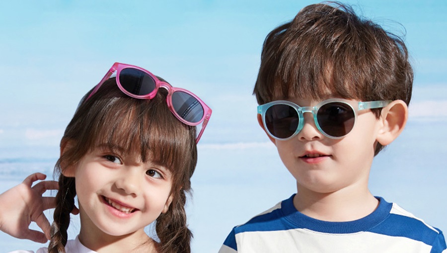 Детские товары - Солнцезащитные детские очки Xiaomi LUSN Sunglasses Pink