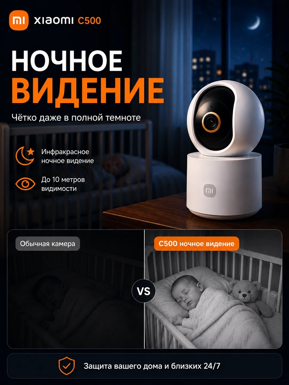 IP-камеры Xiaomi - IP-камера Xiaomi Smart Camera С500