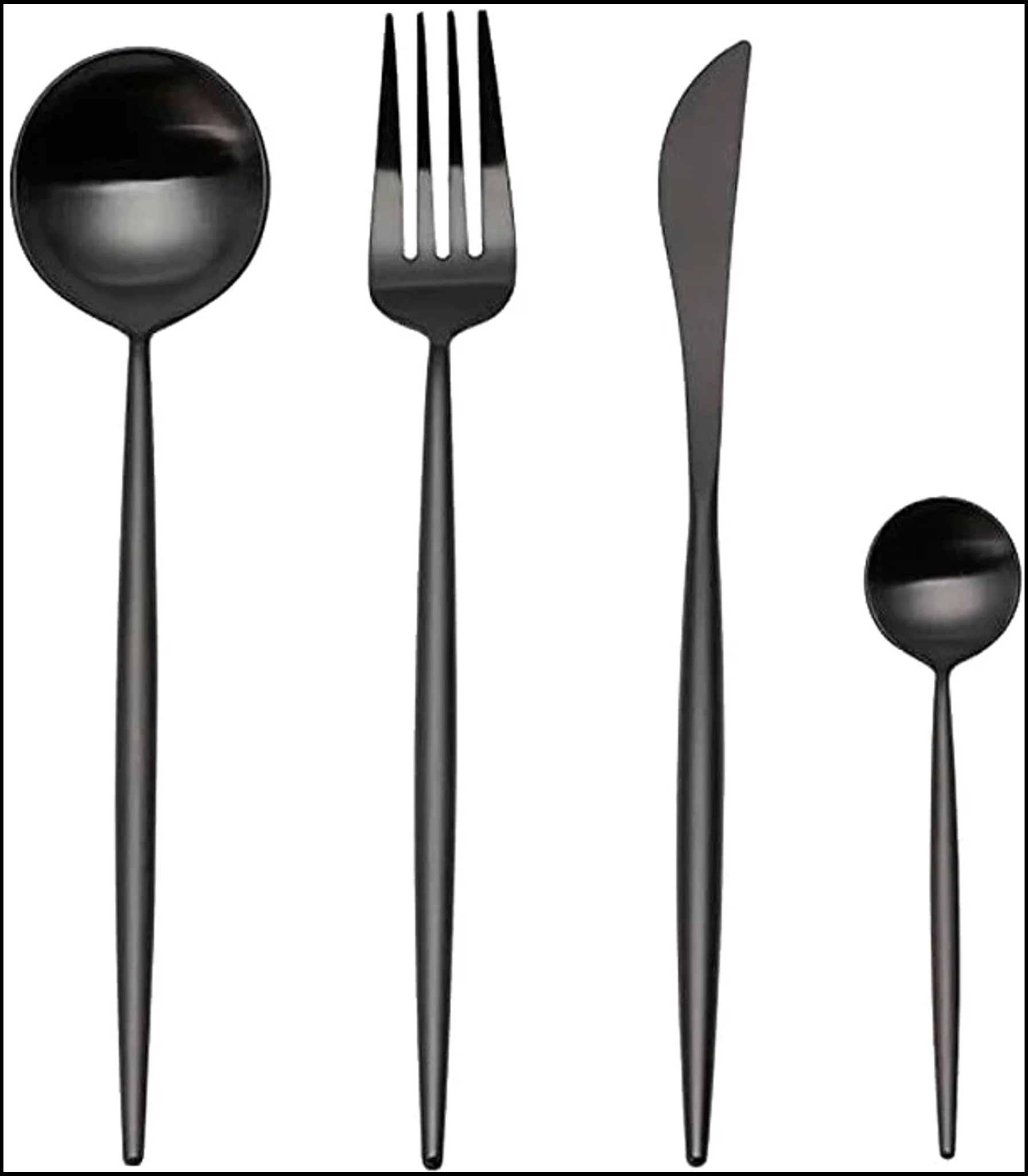 Набор столовых приборов Maison Maxx Modern Flatware Set (4 предмета) Аксессуары Xiaomi - Набор столовых приборов Maison Maxx Modern Flatware Set (4 предмета)