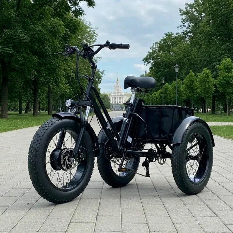 Электровелосипеды - Трехколесный электровелосипед GT ZV-01 TRIKE