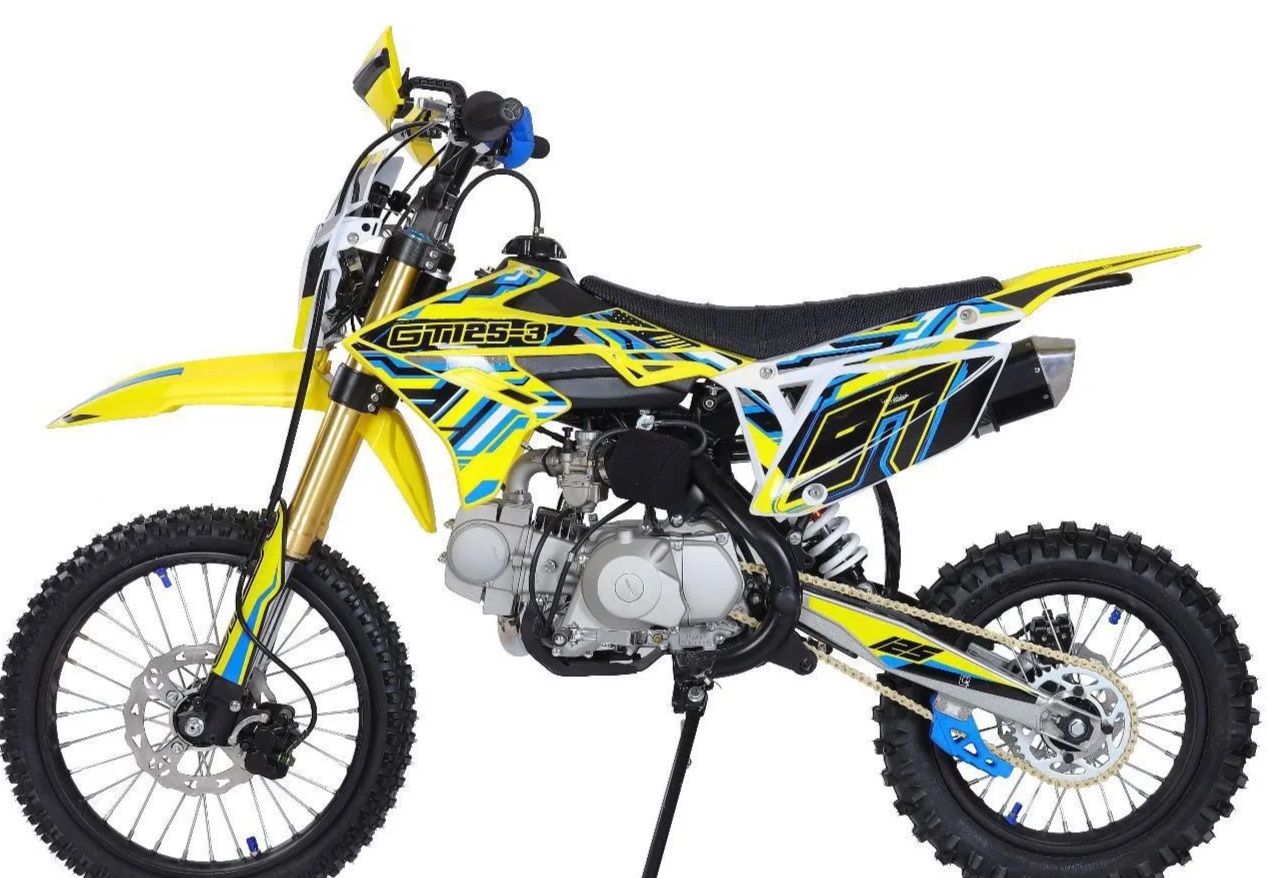 Бензиновые скутеры - Бензиновый мотоцикл эндуро GT 125-3