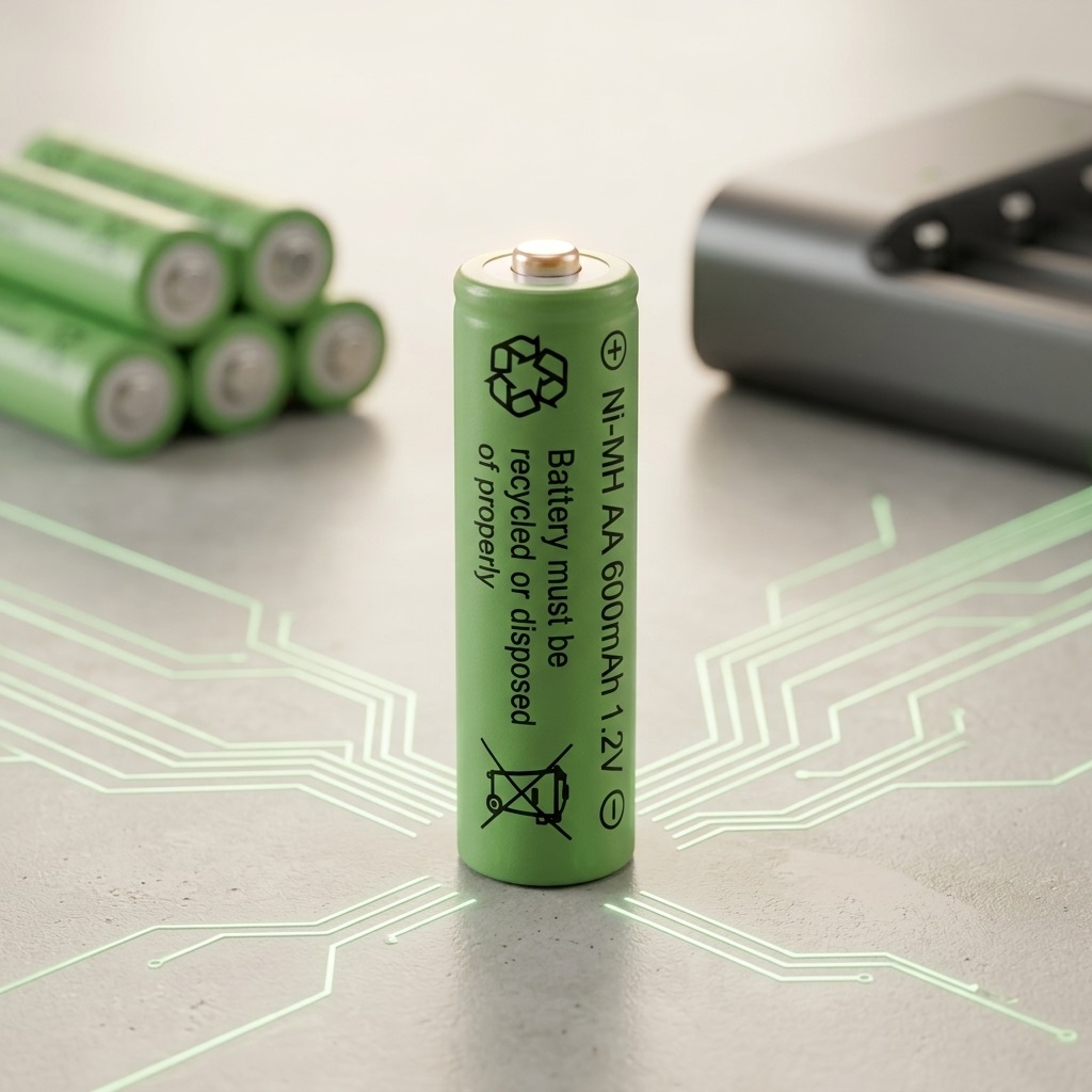 Батарейки и аккумуляторы - Аккумулятор Ni-MH АА 600 mAh