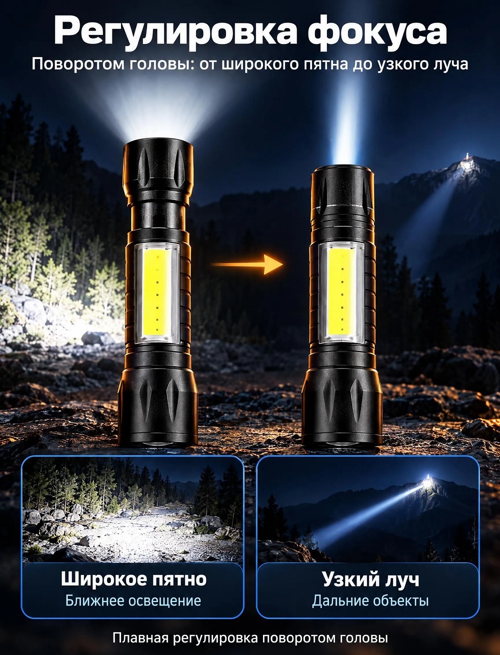 Аккумуляторный фонарь с кейсом BleskLux BL-F6110 Ручные фонари - Аккумуляторный фонарь с кейсом BleskLux BL-F6110